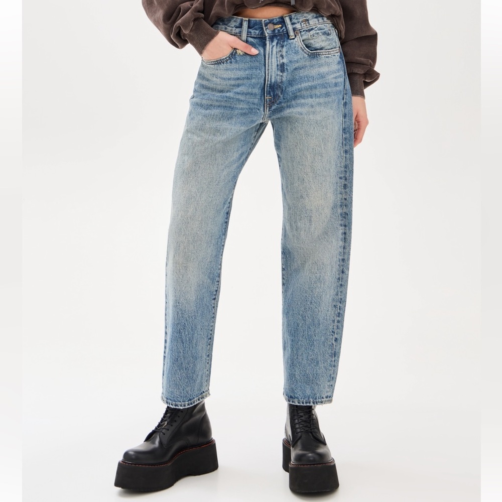 R13 Boyfriend Jeans Lena Blue